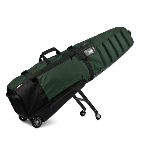 Sun Mountain ClubGlider Meridian Wheeled Golf Travel Bag - Green/ Black Green/ Black