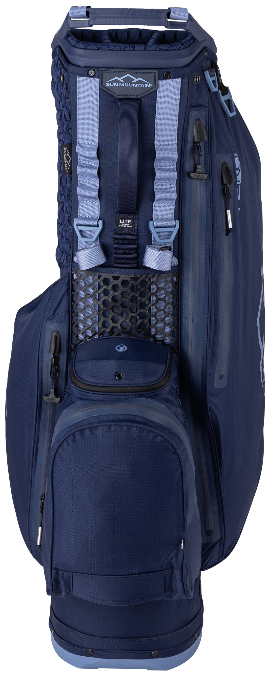 Sun Mountain H2NO VLO 14-Way Hybrid Stand Bag 2025 - Navy / Trident