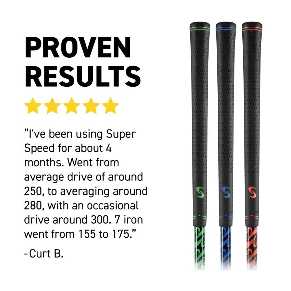 SuperSpeed Golf Speed Sticks Original Training Aid - Mens Set