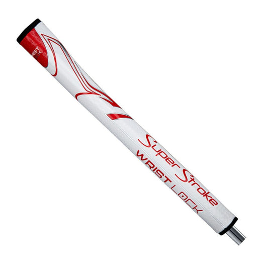 SuperStroke Zenergy WristLock Putter Grip - White / Red White / Red