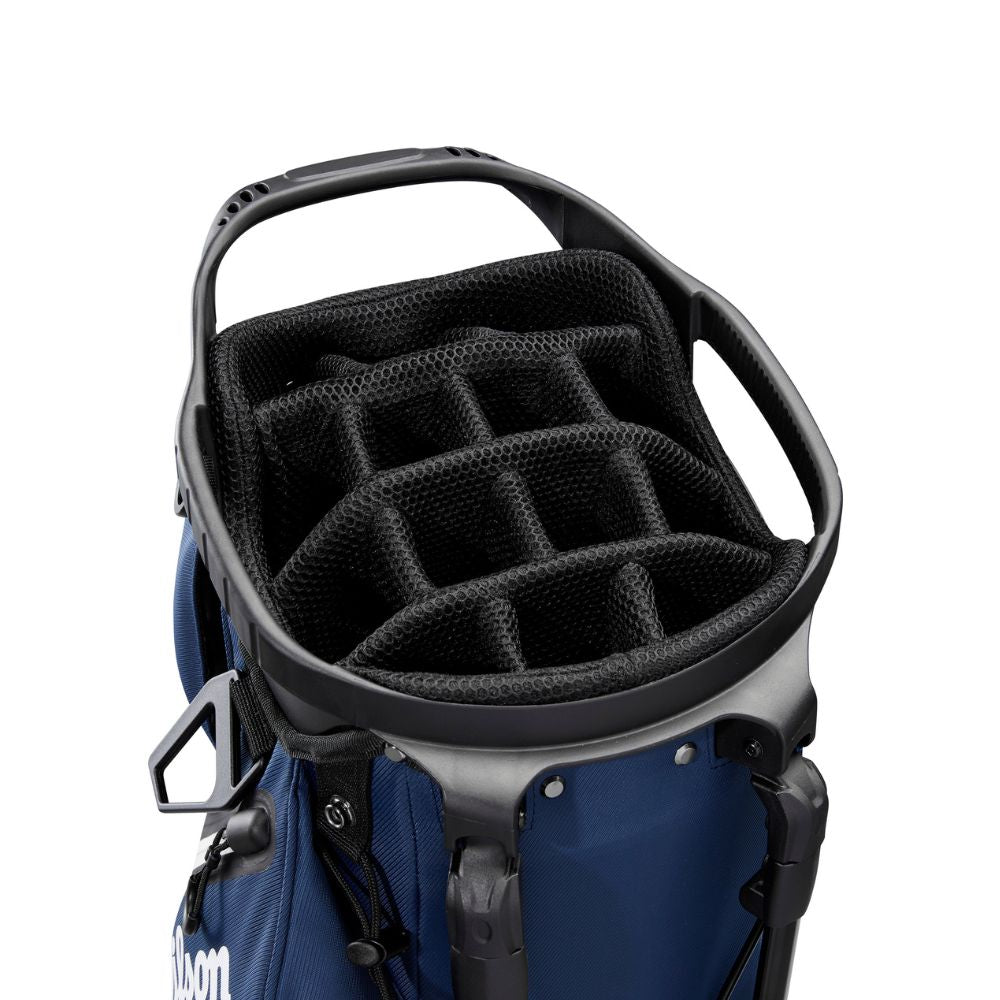 Wilson Golf Talus Hybrid Stand Bag 2025 - Navy / White