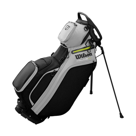 Wilson Golf Talus Hybrid Stand Bag 2025 - Black / Grey / Yellow Black / Grey / Yellow