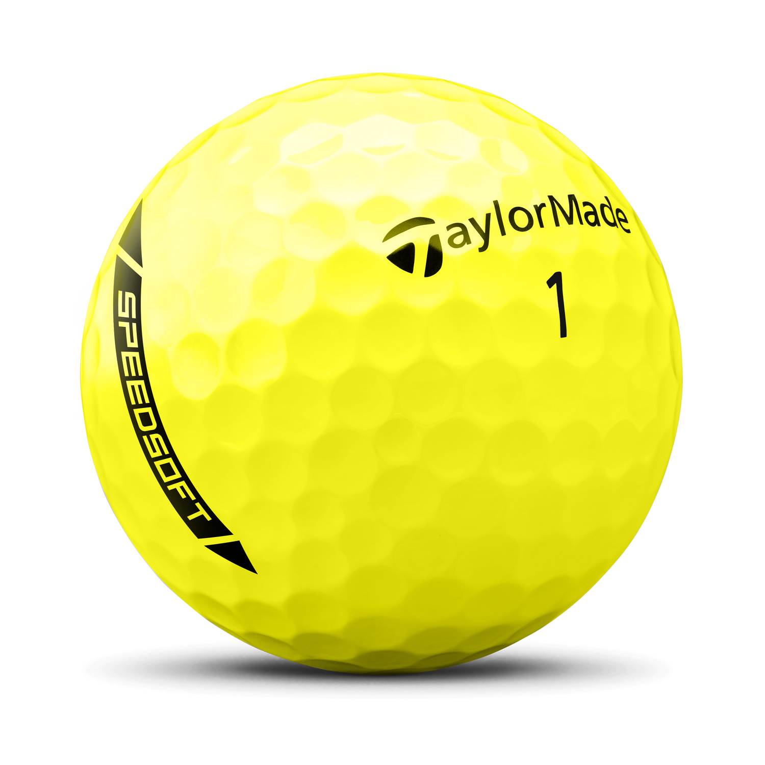 TaylorMade SpeedSoft Golf Balls 2026 - Yellow