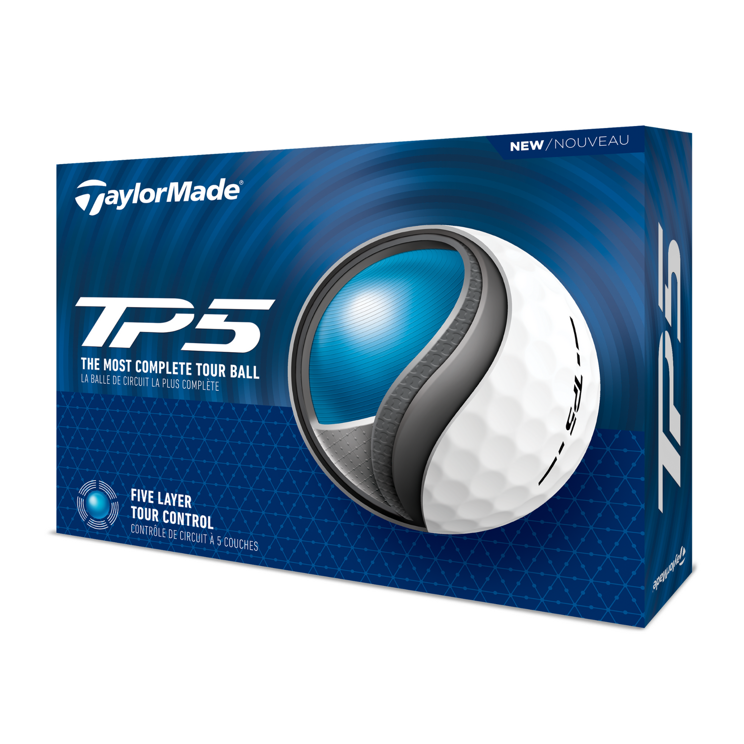 TaylorMade TP5 White Golf Balls - 4 For 3 Offer Personalised