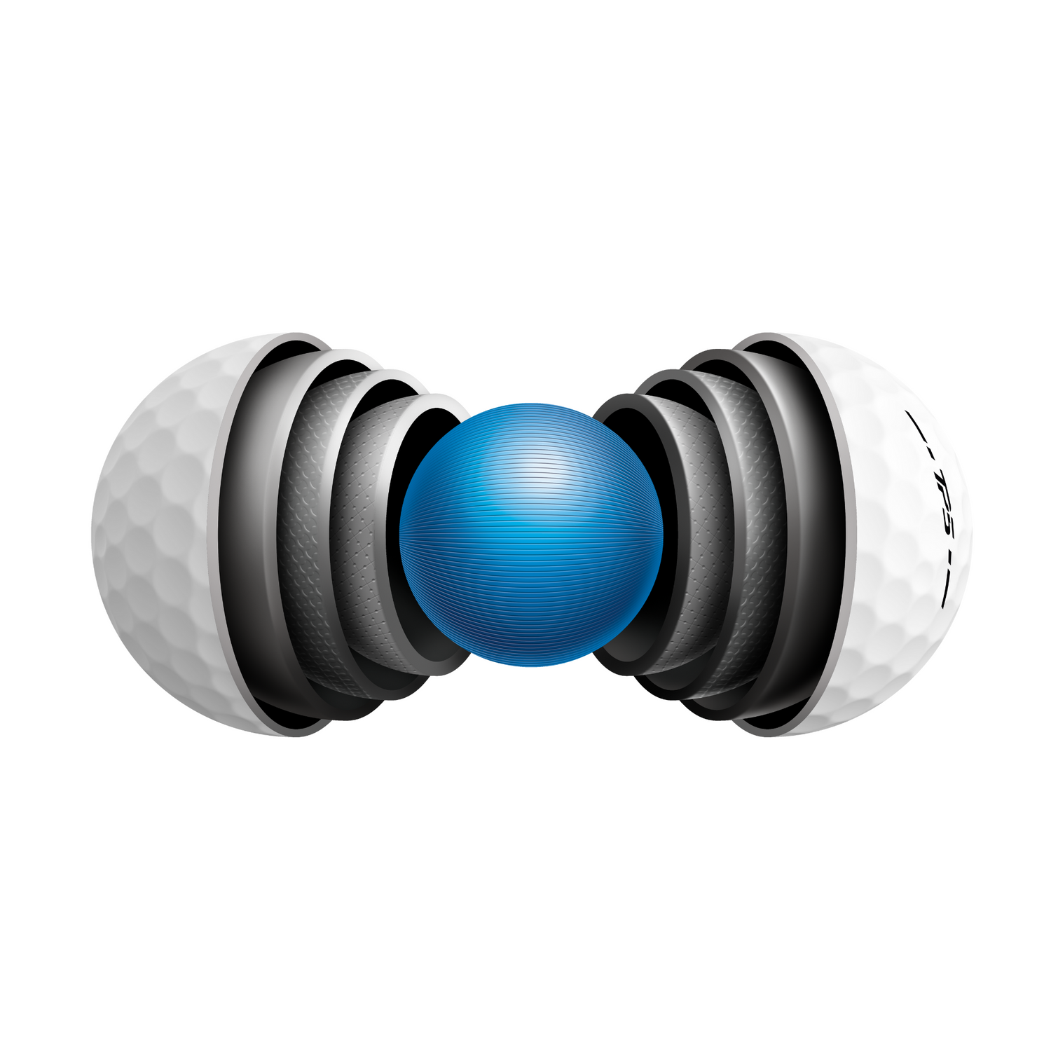 TaylorMade TP5 White Golf Balls - 4 For 3 Offer Personalised