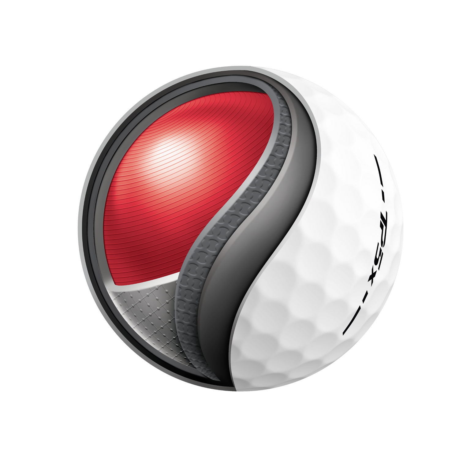 TaylorMade TP5x White Golf Balls - 4 For 3 Personalised Offer