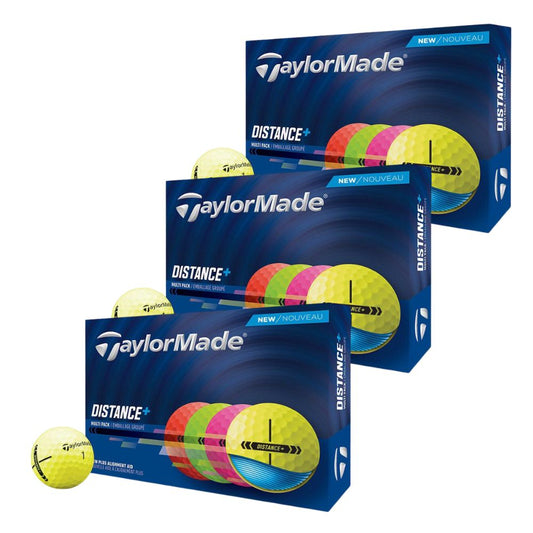 TaylorMade Distance+ Golf Balls 2025 - Multi - 3 for 2 Offer Multi