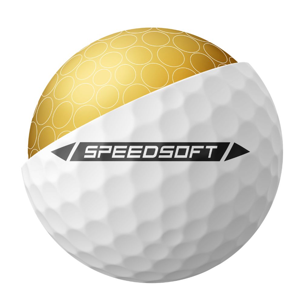 TaylorMade SpeedSoft Golf Balls Plus Bonus Sleeve - 3 Free Ink Balls