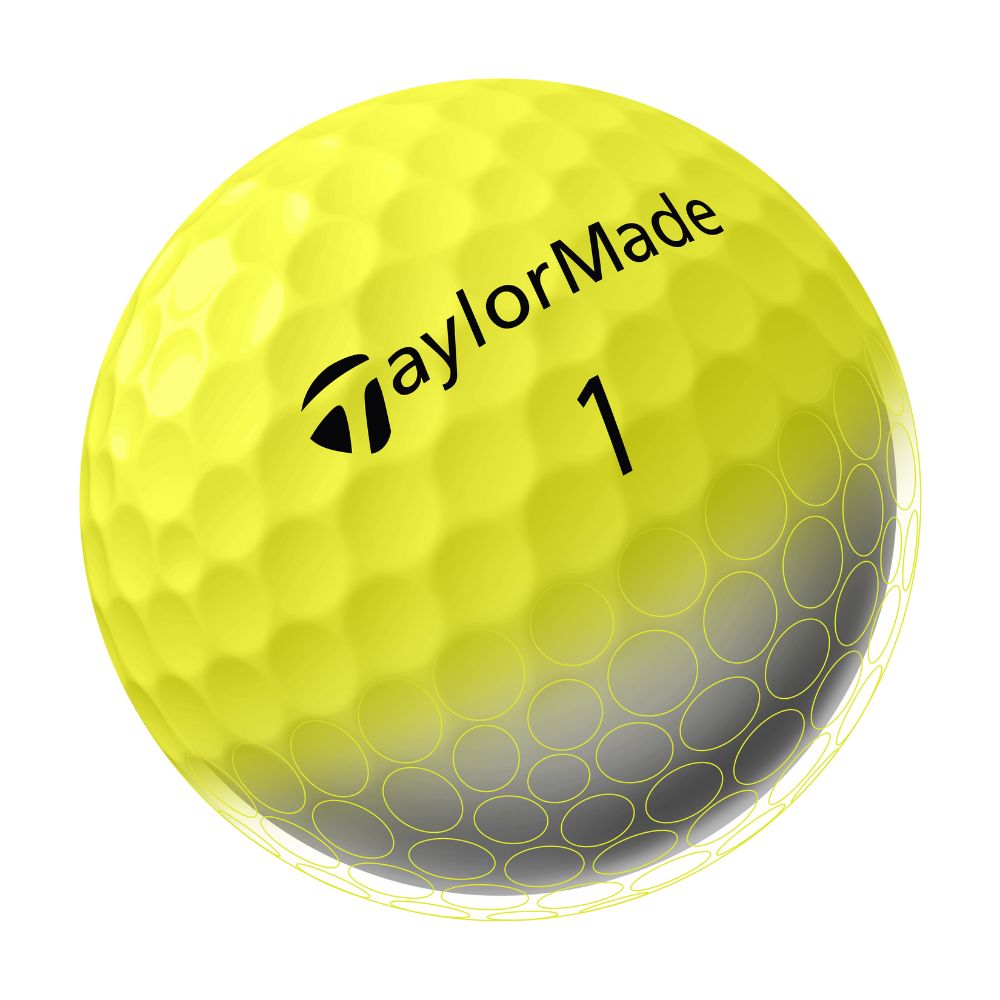 TaylorMade SpeedSoft Golf Balls - Yellow