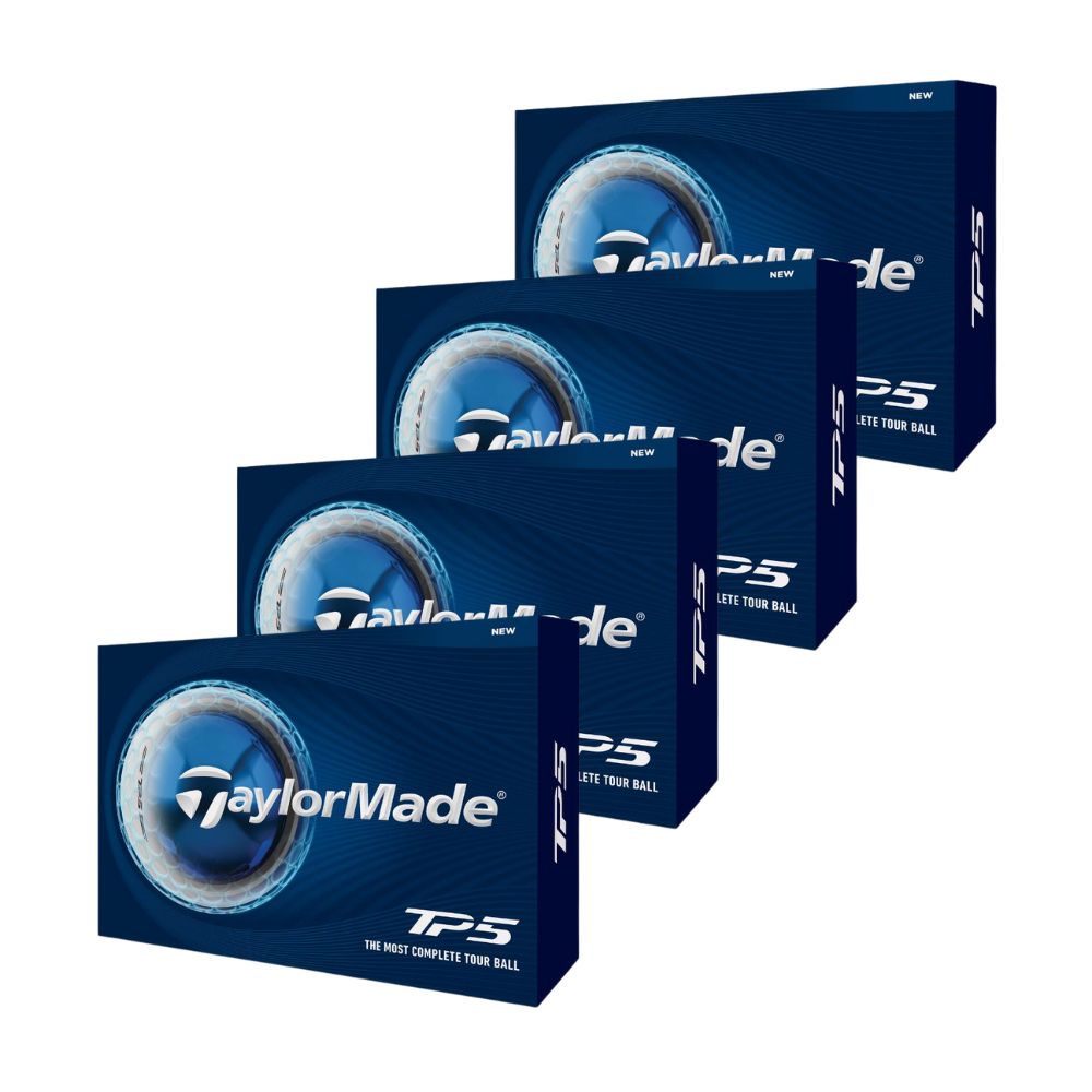 TaylorMade TP5 Golf Balls 2026 - White - 4 FOR 3 PERSONALISED OFFER White