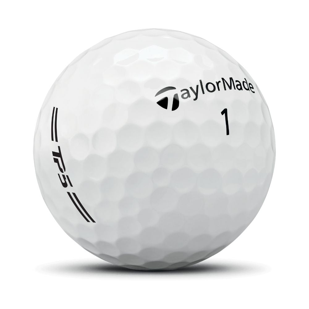 TaylorMade TP5 Golf Balls 2026 - White - 4 FOR 3 OFFER