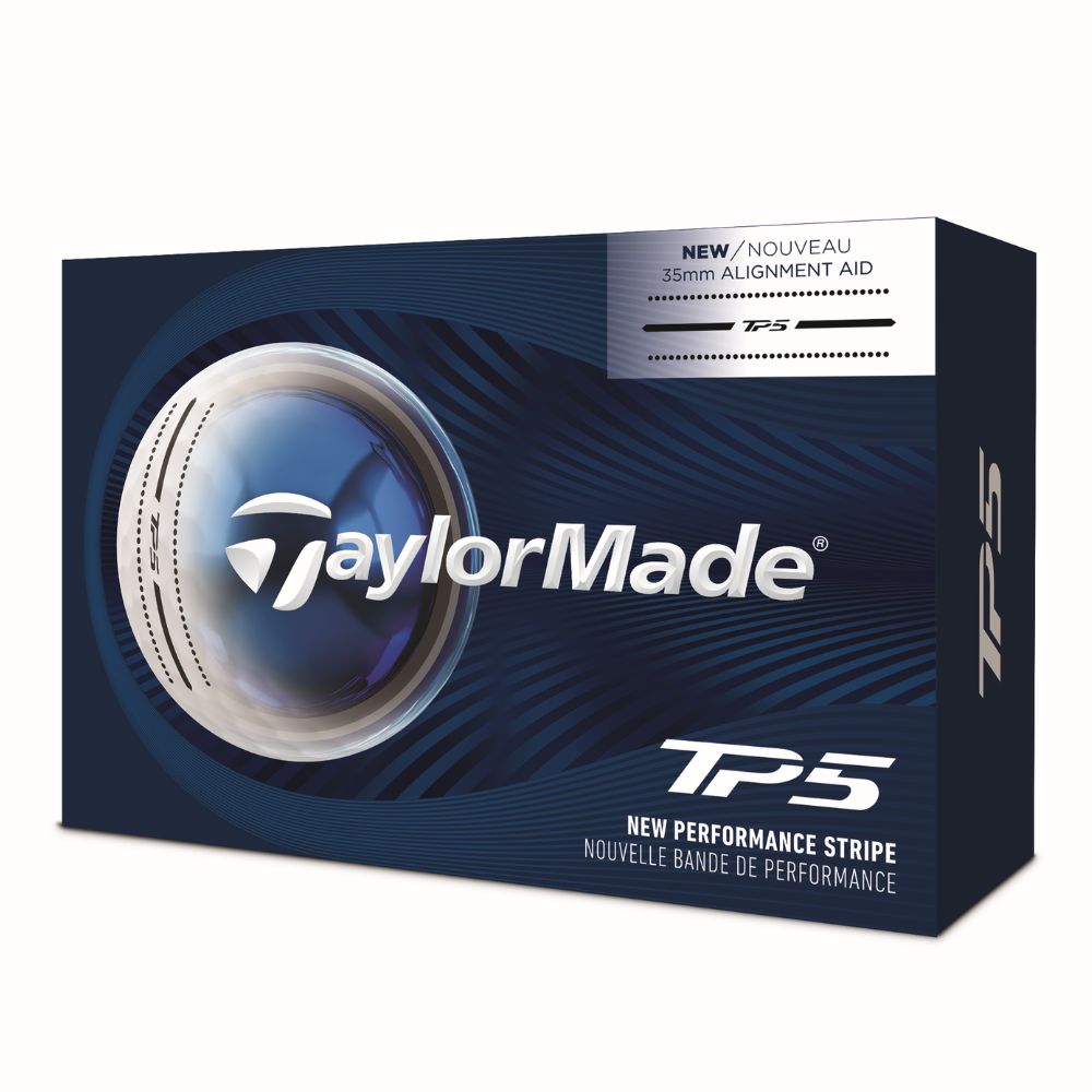 TaylorMade TP5 Performance Stripe Golf Balls 2026 - Half Dozen