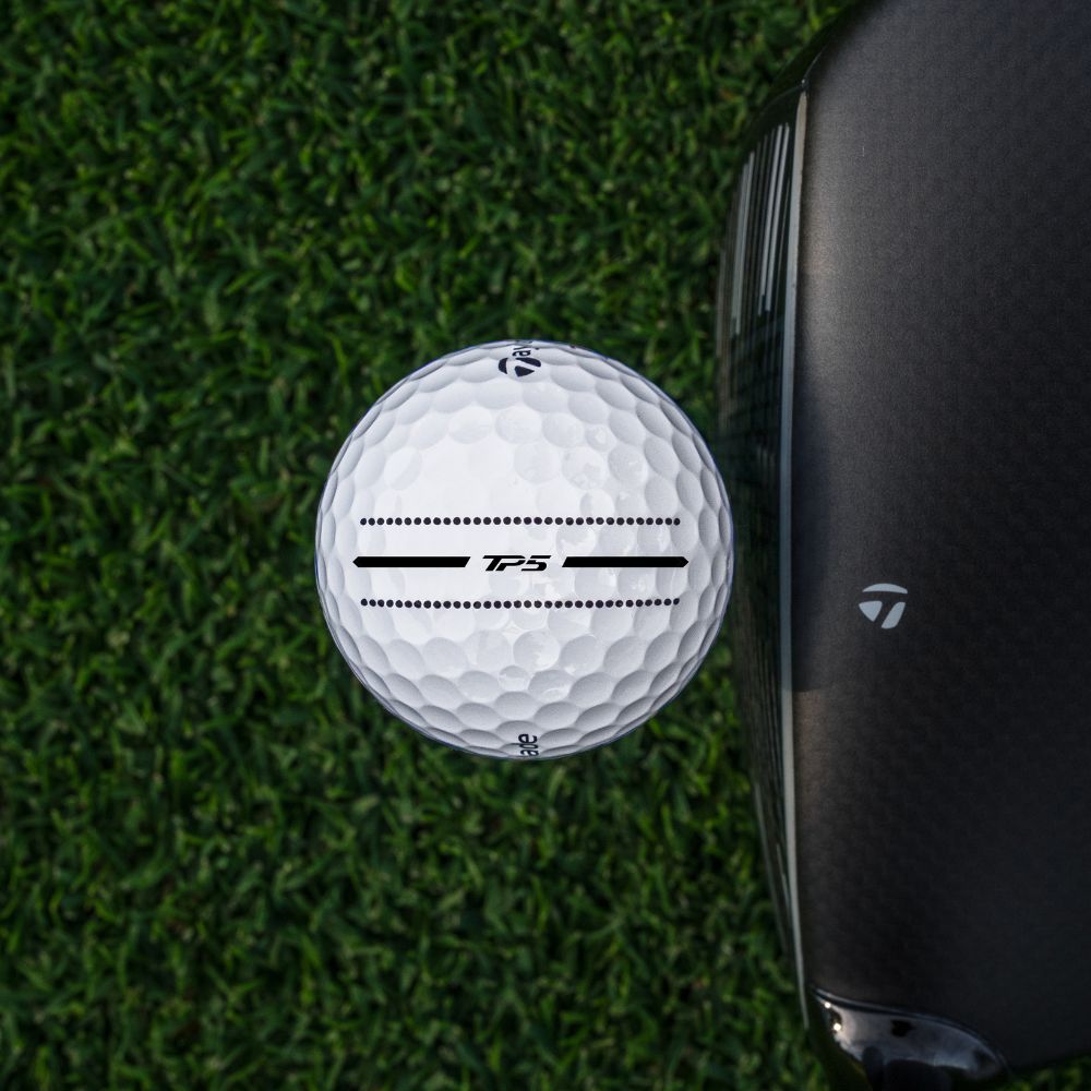 TaylorMade TP5 Performance Stripe Golf Balls 2026 - Half Dozen