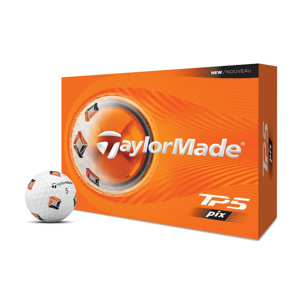 TaylorMade TP5 Pix Golf Balls 2026 - White - 4 FOR 3 OFFER
