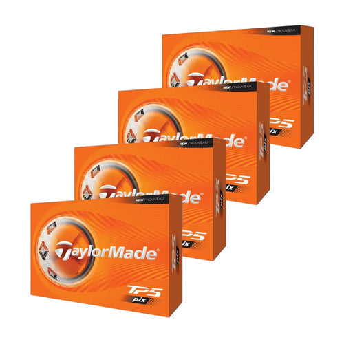 TaylorMade TP5 Pix Golf Balls 2026 - White - 4 FOR 3 OFFER White