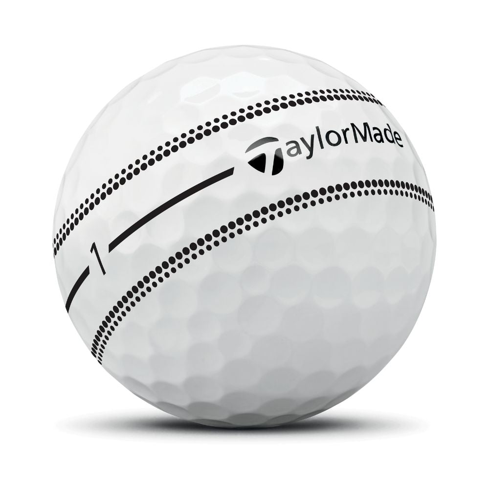 TaylorMade TP5 Stripe Golf Balls 2026 - White - 4 FOR 3 OFFER