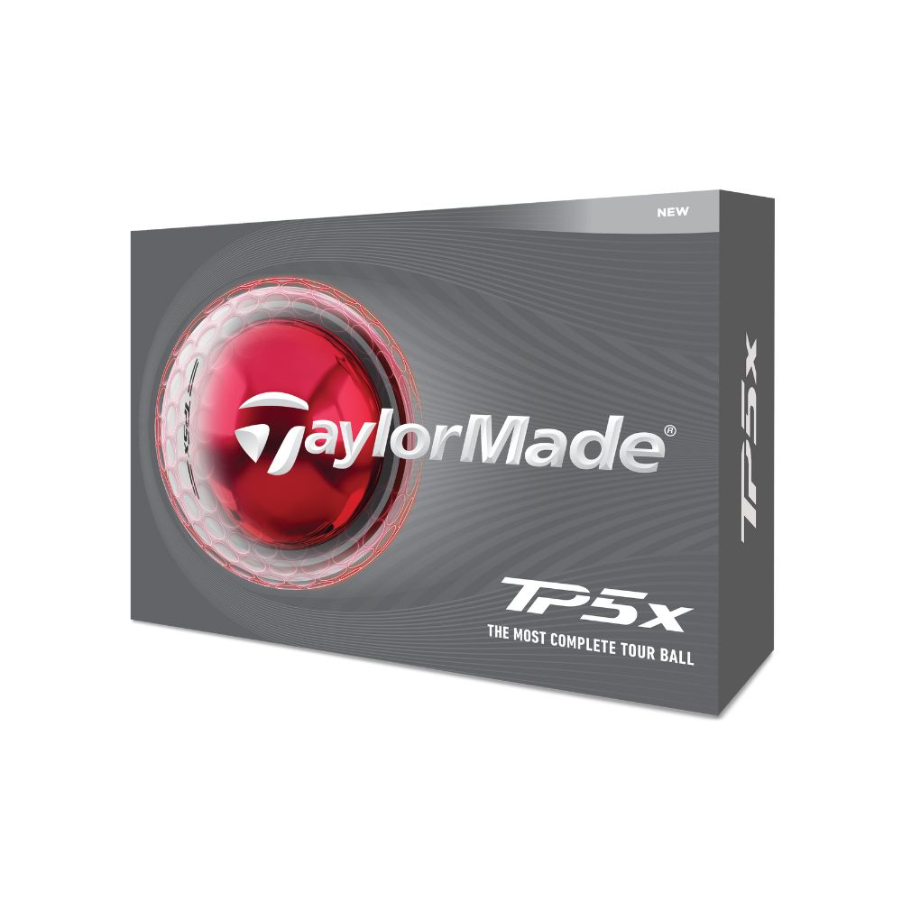 TaylorMade TP5x Golf Balls 2026 - White - 4 FOR 3 OFFER