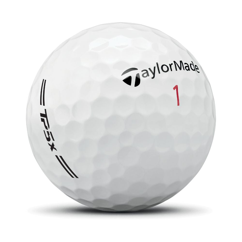 TaylorMade TP5x Golf Balls 2026 - White - 4 FOR 3 OFFER