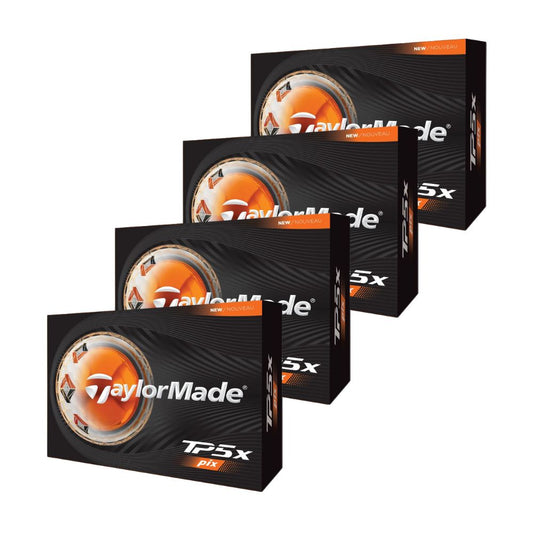 TaylorMade TP5x Pix Golf Balls 2026 - White - 4 FOR 3 OFFER White