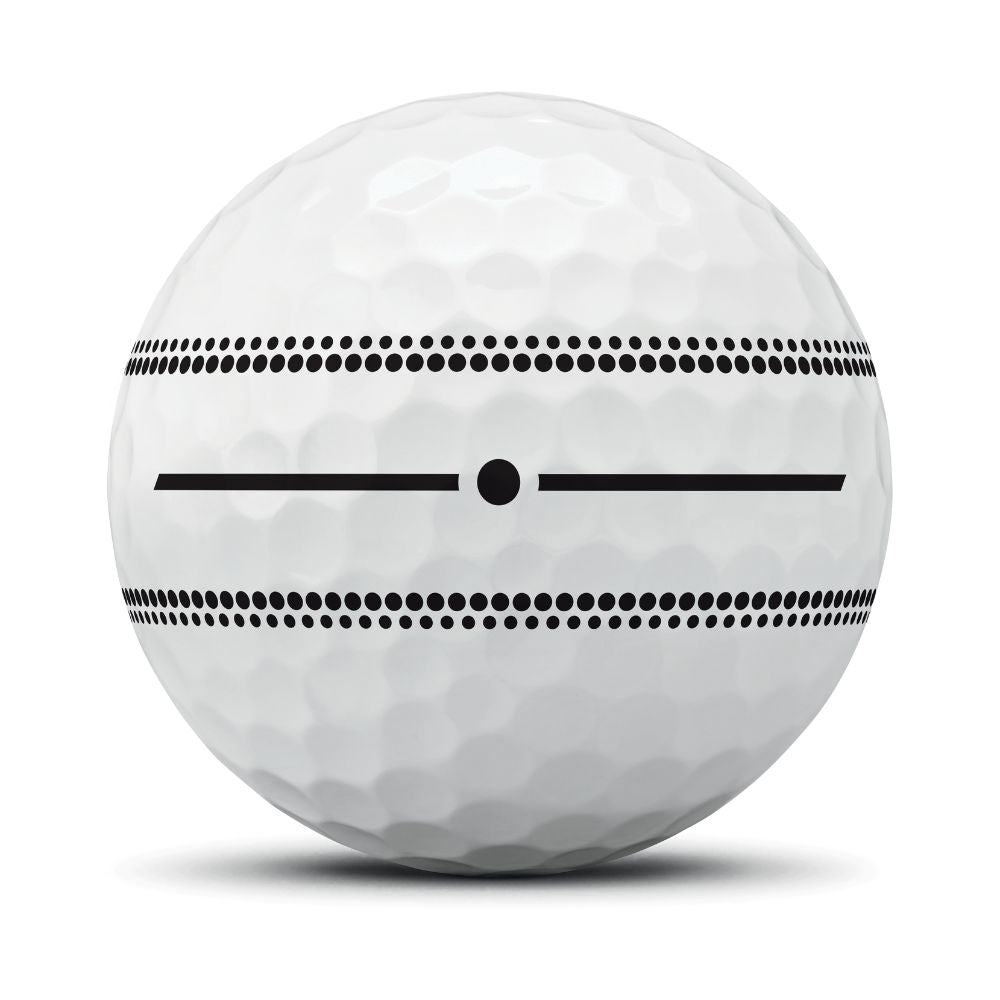 TaylorMade TP5x Stripe Golf Balls 2026 - White - 4 FOR 3 OFFER