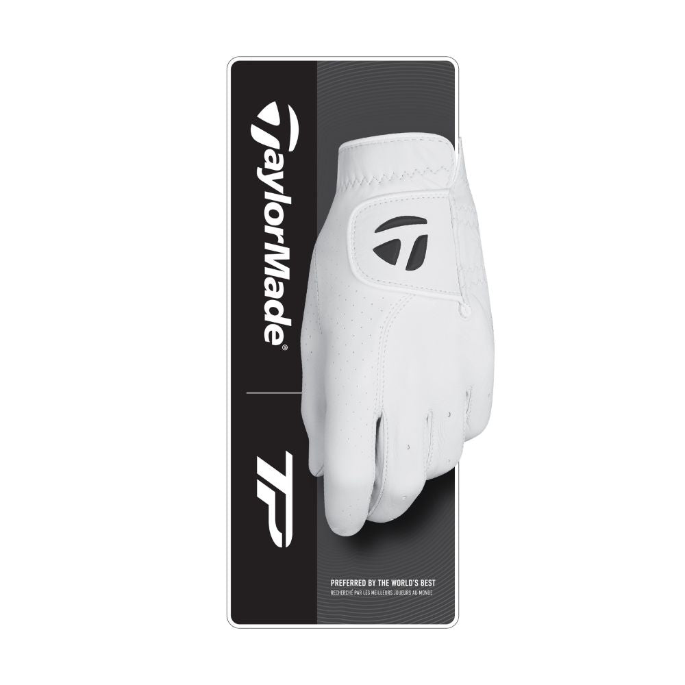 TaylorMade TP Tour Preferred Leather Glove 2026 - White