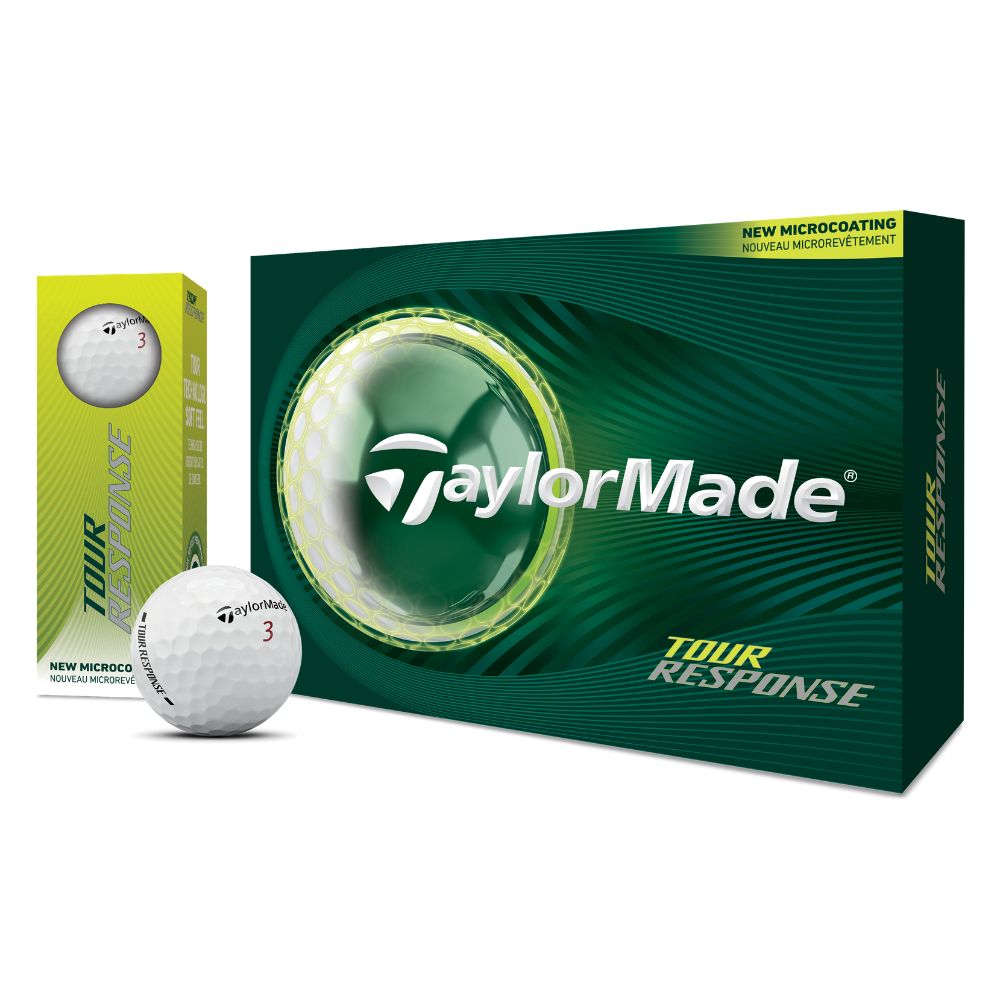 TaylorMade Tour Response Golf Balls 2026 - White