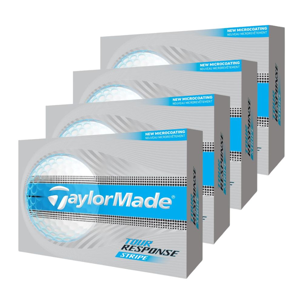 TaylorMade Tour Response Stripe Golf Balls 2026 - Blue - 4 FOR 3 OFFER Blue