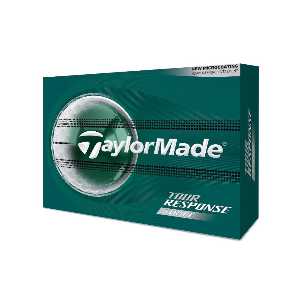 TaylorMade Tour Response Stripe Golf Balls 2026 - Clear Stripe Clear