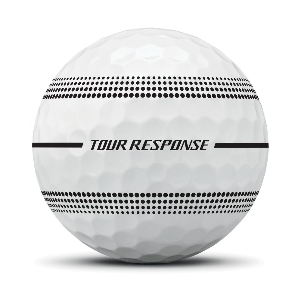 TaylorMade Tour Response Stripe Golf Balls 2026 - Clear Stripe