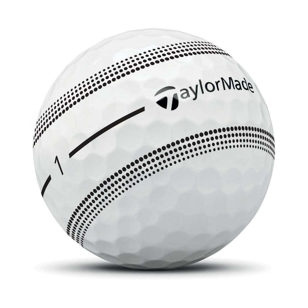 TaylorMade Tour Response Stripe Golf Balls 2026 - Clear Stripe