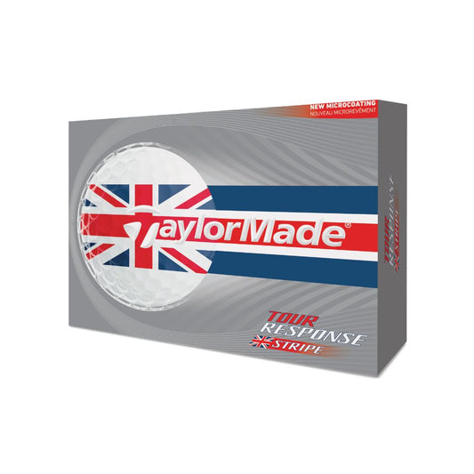 TaylorMade Tour Response Stripe Golf Balls 2026 - UK Design UK