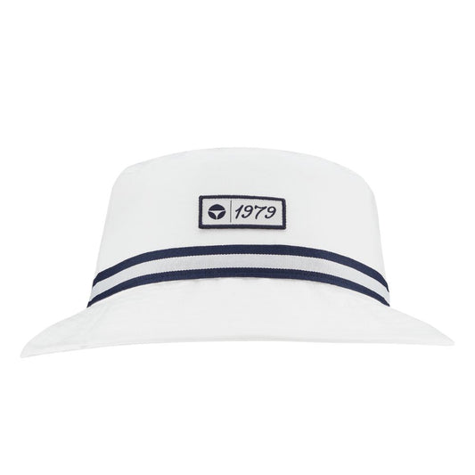 TaylorMade Vintage Twill Golf Bucket Hat 2026 - White White S/M