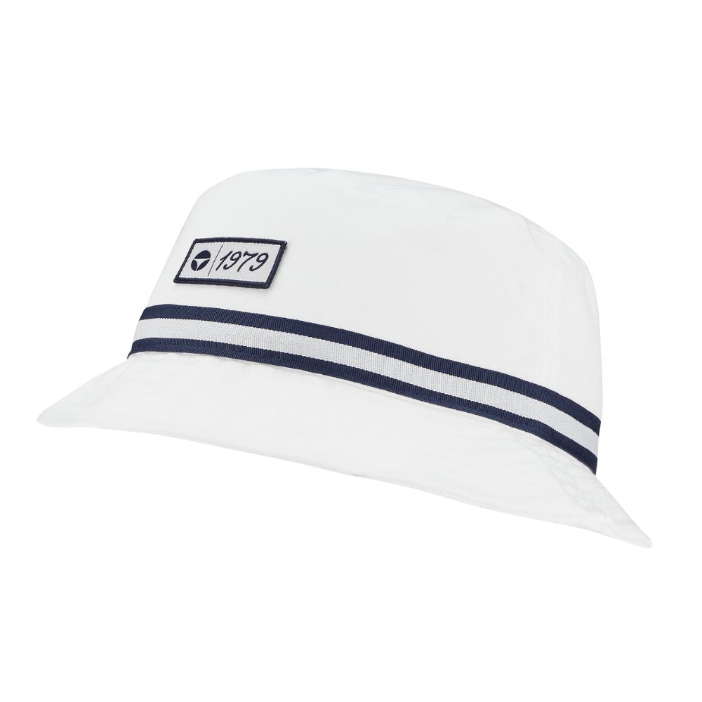 TaylorMade Vintage Twill Golf Bucket Hat 2026 - White