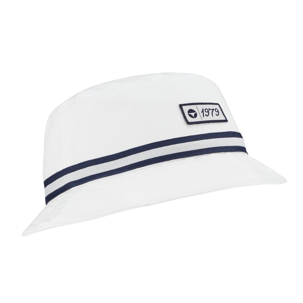 TaylorMade Vintage Twill Golf Bucket Hat 2026 - White