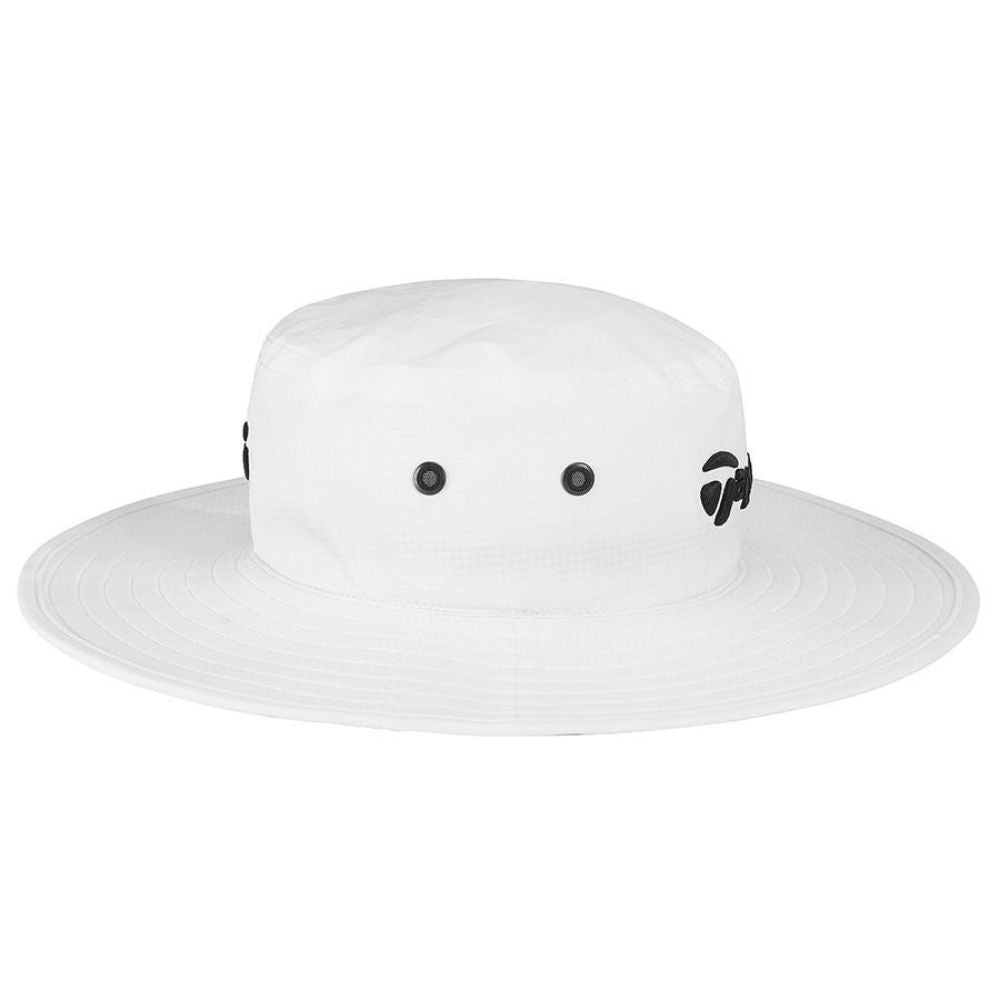 TaylorMade Metal Eyelet Bucket Hat 2026 - White