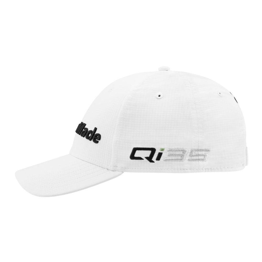 TaylorMade Qi35 Tour Radar Golf Cap 2025 - White