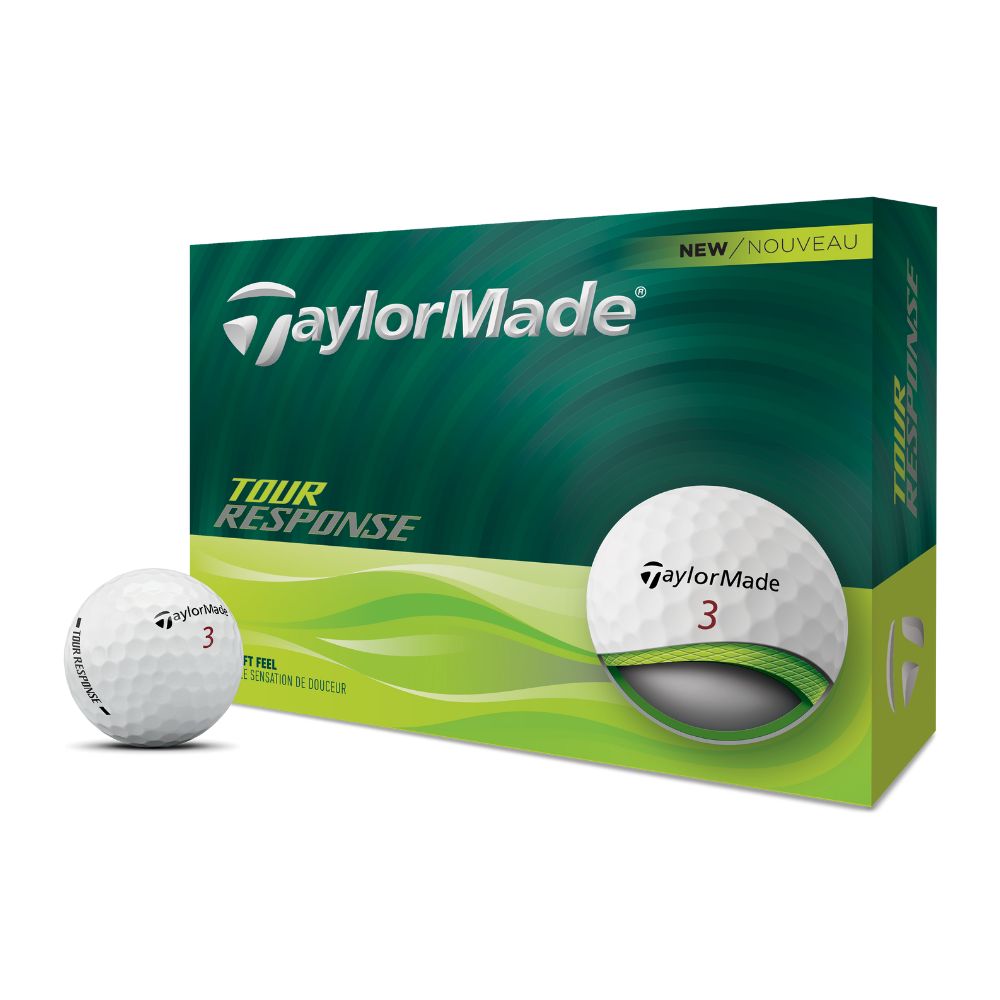 TaylorMade Tour Response Golf Balls 2025 - White White