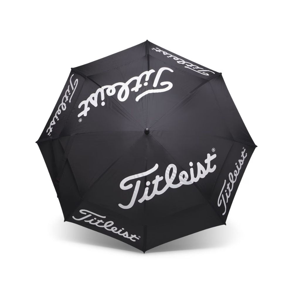 Titleist Tour Double Canopy Umbrella - Black / White
