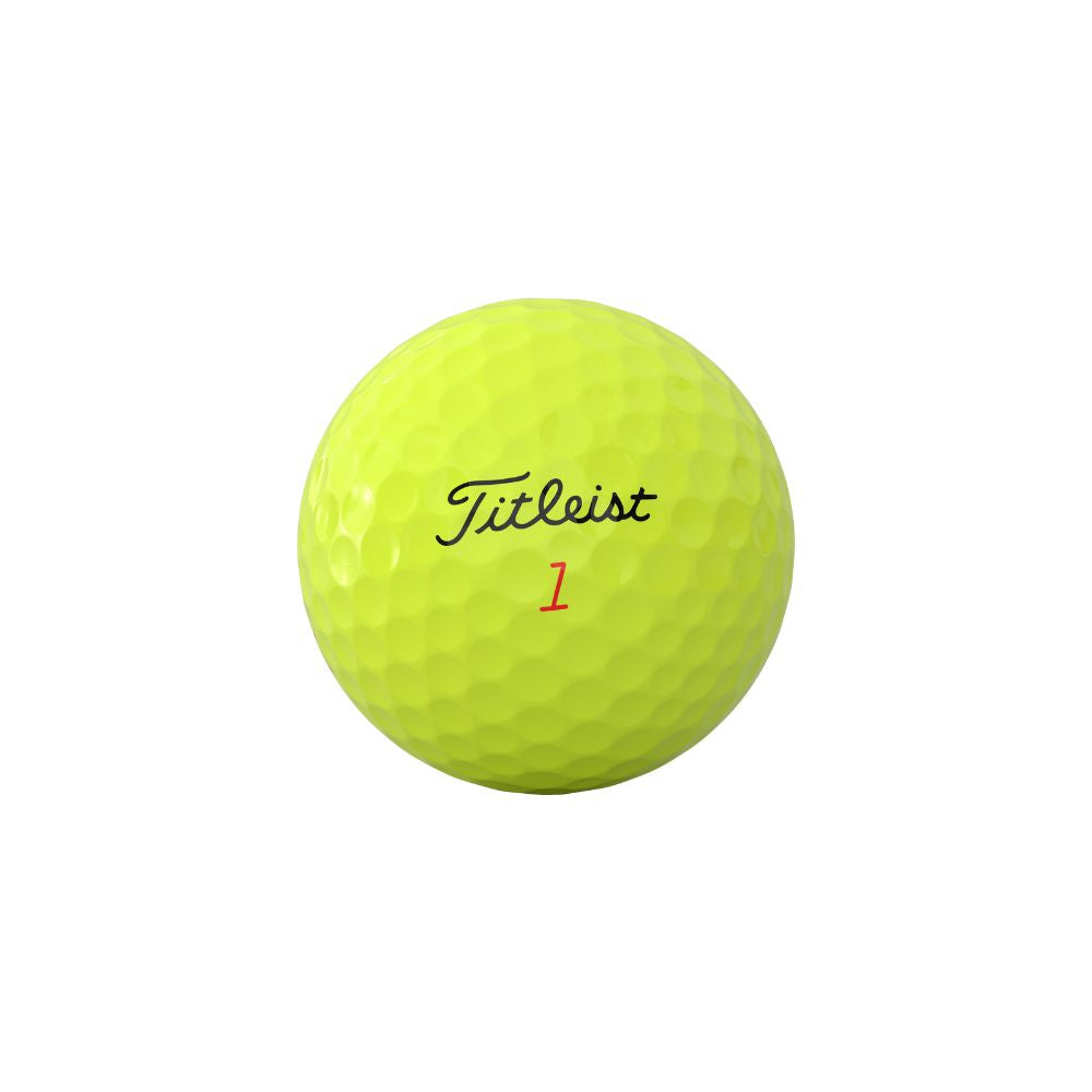 Titleist TruFeel Golf Balls 2026 - Yellow