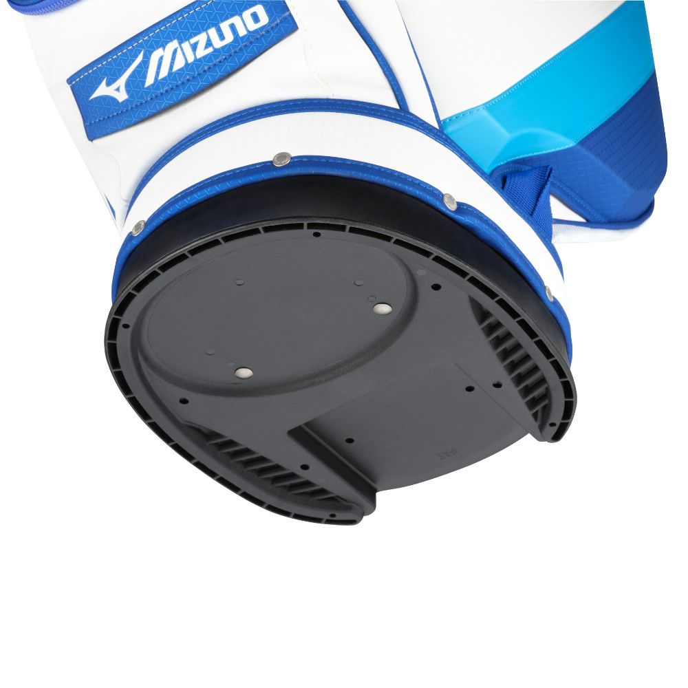 Mizuno Golf Tour Staff Cart Bag - White Blue
