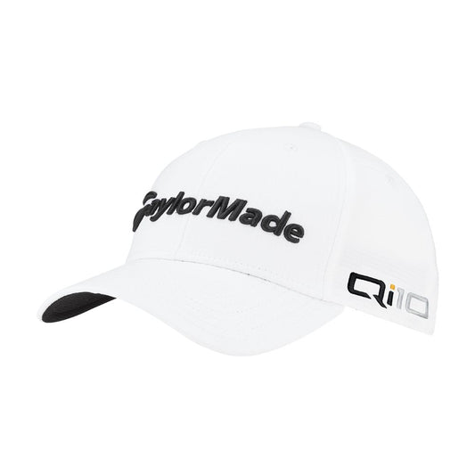 TaylorMade Golf Tour Radar Cap Qi10 TP5 2024 - White White  