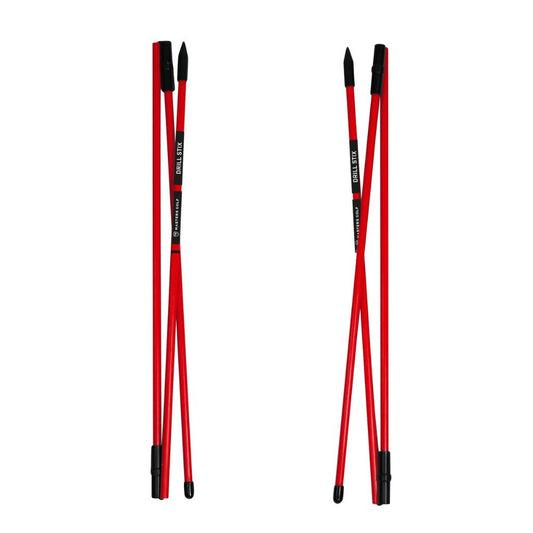 Tri-Fold Drill Stix - Red Red