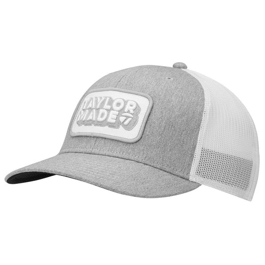 TaylorMade Golf Retro Trucker Cap 2024 - Grey Grey / White  