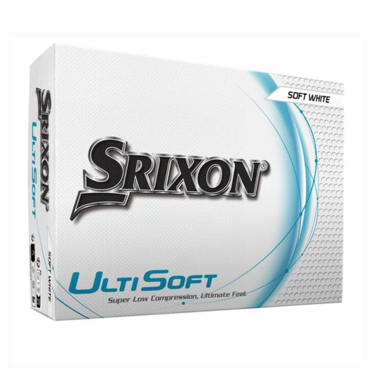 Srixon Ultisoft Gen 5 Golf Balls 2 Dozen Pack - White Personalised White