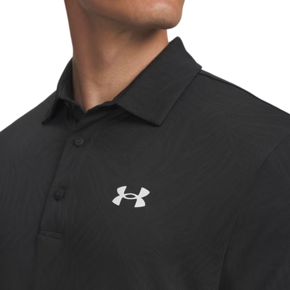 Under Armour Drive Jacquard Men's Golf Polo Shirt 2026 - 1389846-004