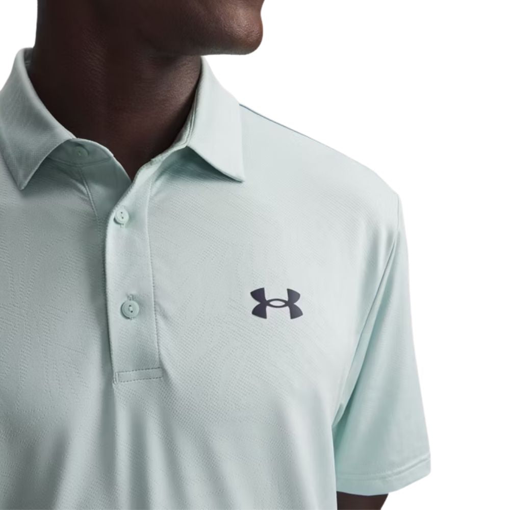 Under Armour Drive Jacquard Men's Golf Polo Shirt 2026 - 1389846-477