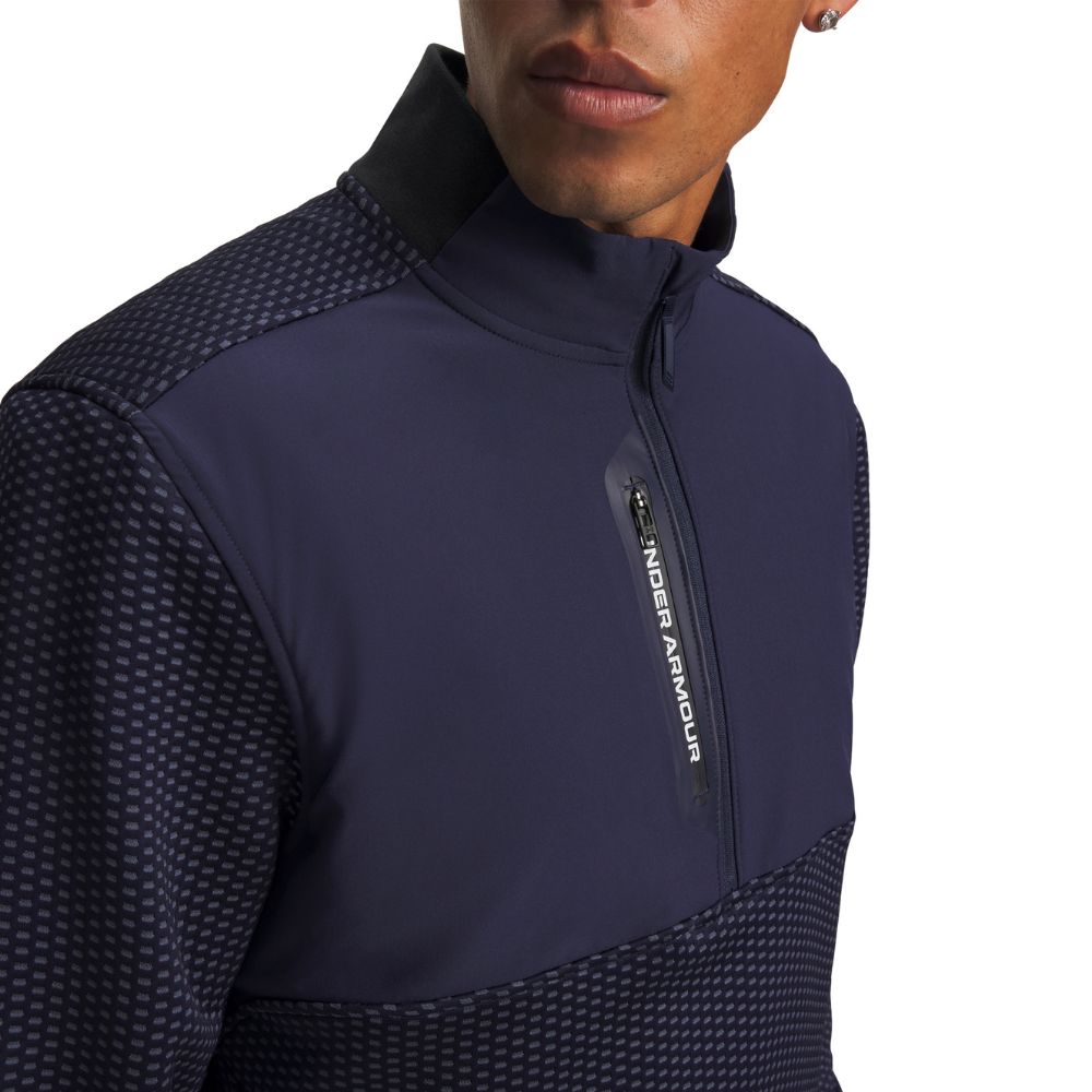 Under Armour Drive Pro Hybrid 1/4 Zip Midlayer Golf Top 2026 - 6013935-410