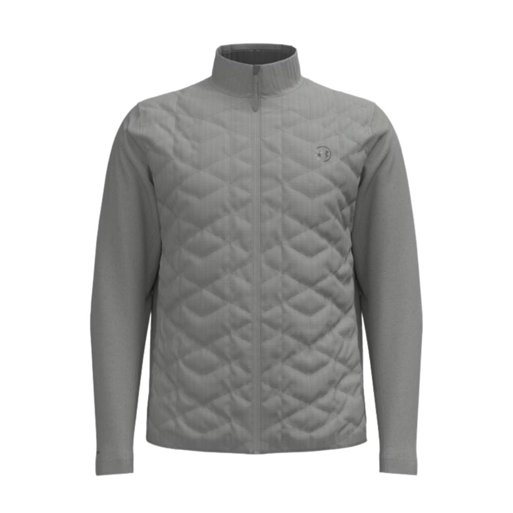Under Armour Drive Pro Men's Insulated Golf Jacket 2026 - 6013053-069 Titanium / Black 069 M