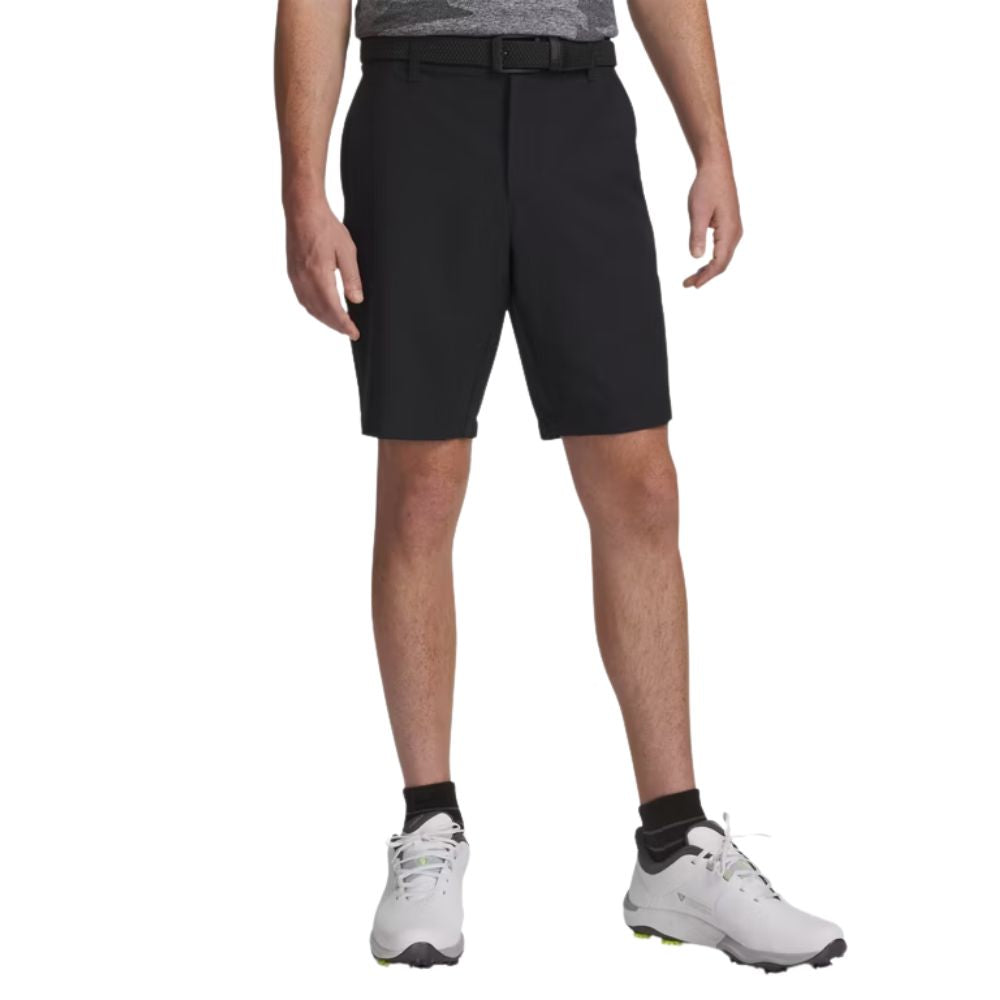 Under Armour Drive Tapered Men's Golf Shorts 2026 - 6012300-001 Black / Halo Grey 32