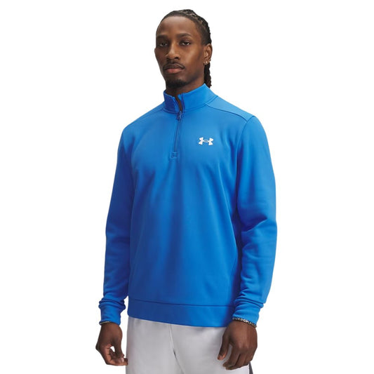 Under Armour Fleece 1/4 Zip Pullover Top - 1373358-402
